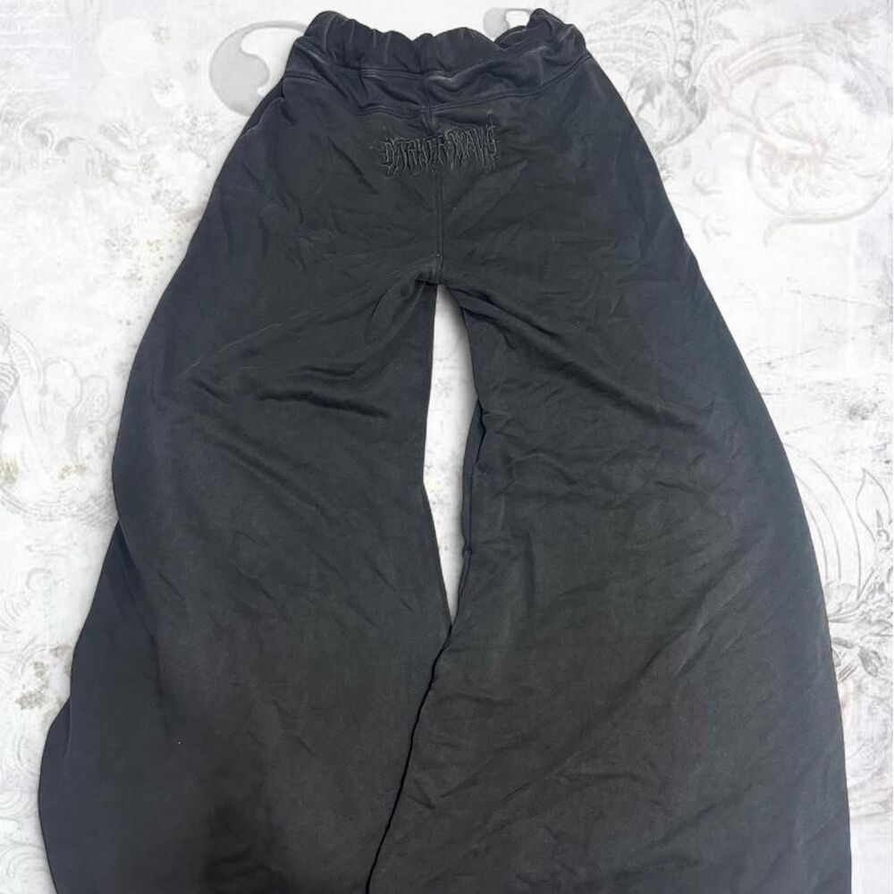 Dolls-kill Women's Black and Grey Trousers